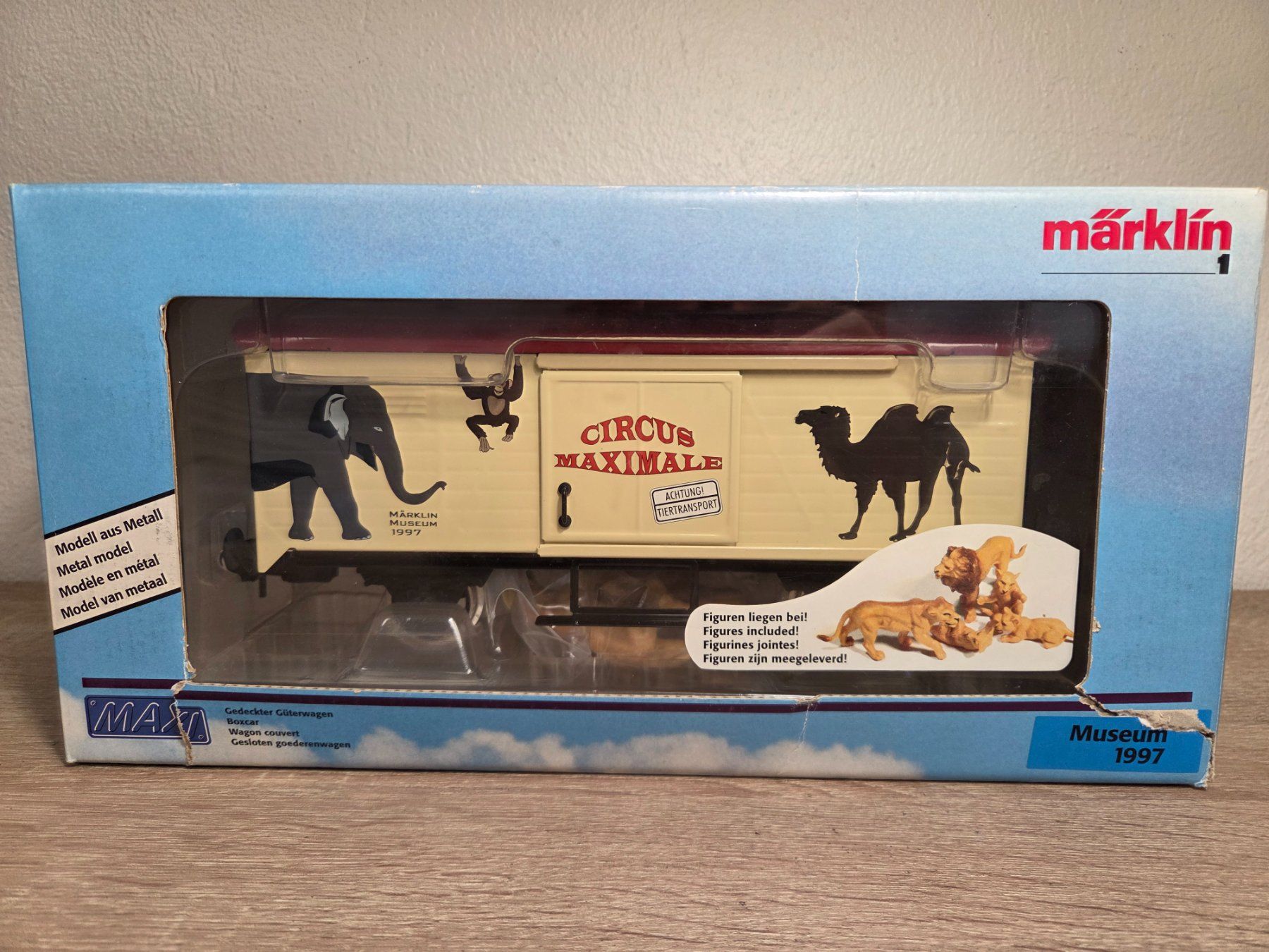 Märklin Modelleisenbahnen: Märklin Museum 1997 Circus Spur 1 – Neu und originalverpackt aus St-Aubin-Sauges von Lo_Go 6