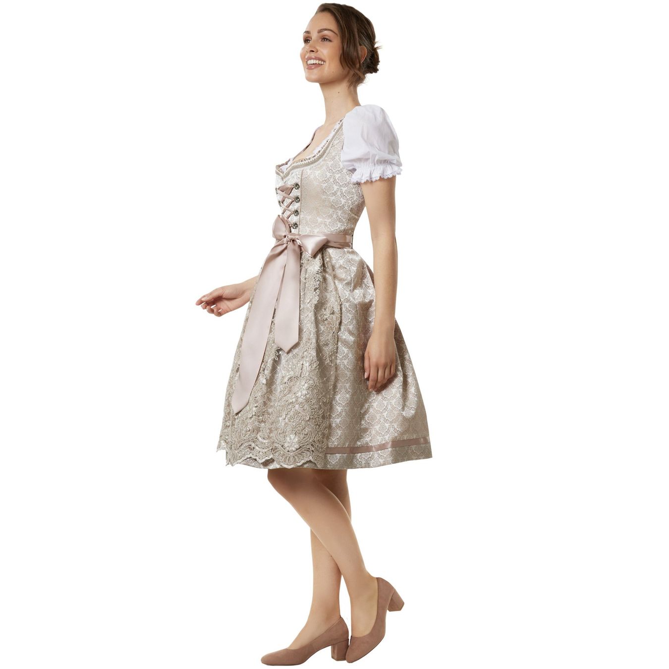 Kostüme: Frauenkostüm Midi-Dirndl Ella 38 – Neu (gemäss Beschreibung) aus Murten von Roland.Kemmer.AG 2