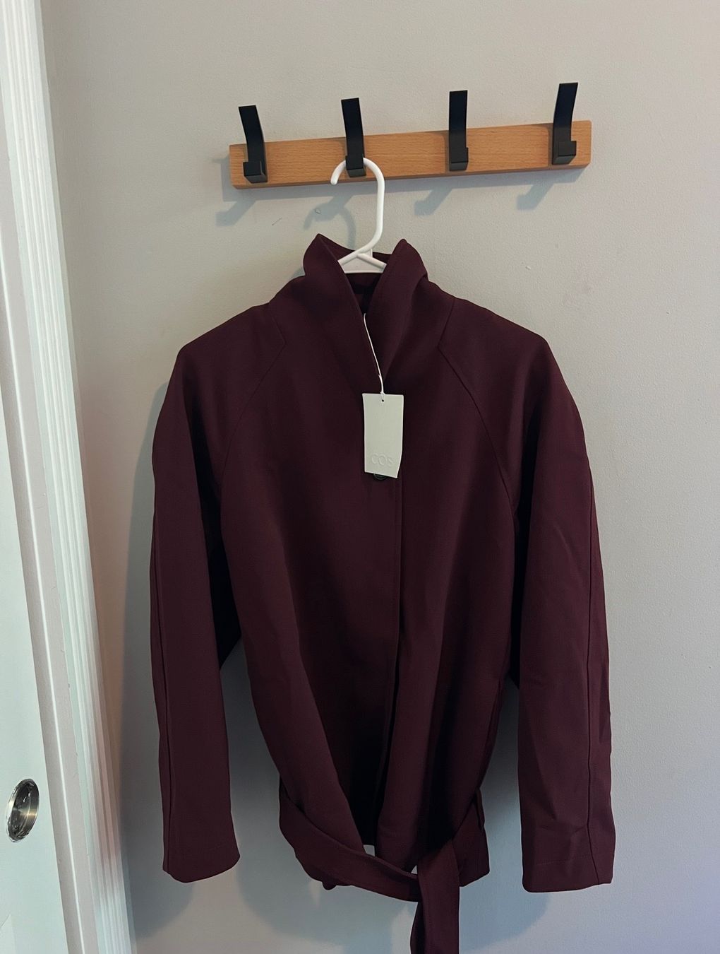 Cos Giacche: Belted Wool-blend Shawl Collar Jacket – Nuovo e nell'imballaggio originale da Münsingen venduto da ste_czj9 1