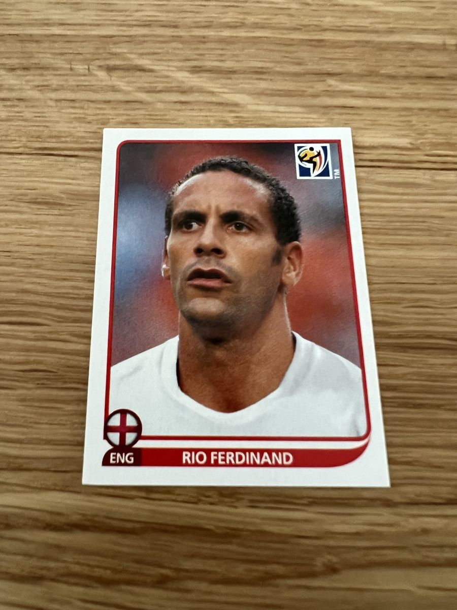 Panini Carte collezionabili: Rio Ferdinand (Panini Sticker) – Nuovo (secondo la descrizione) da Olten venduto da fab_75ry