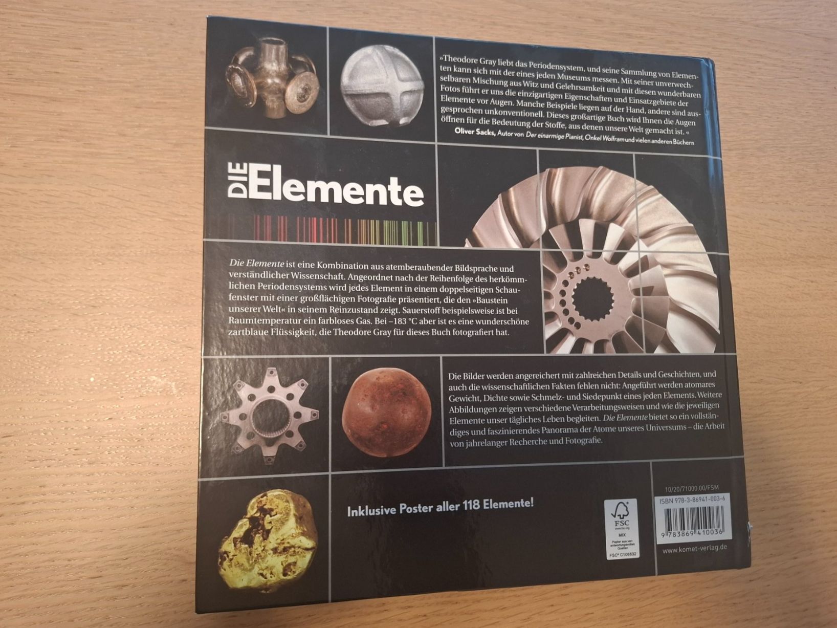 Libri: Die Elemente - Bausteine unserer Welt,Top Zustand! – Usato da Kollbrunn venduto da Intervall 1