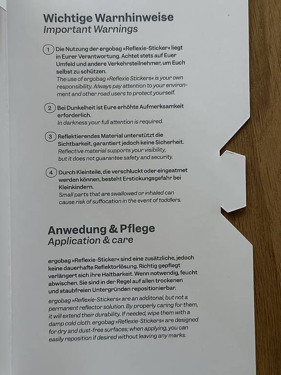 Autocollants: 8 Packungen Reflexie Sticker – D'occasion à Thun par loria100 2