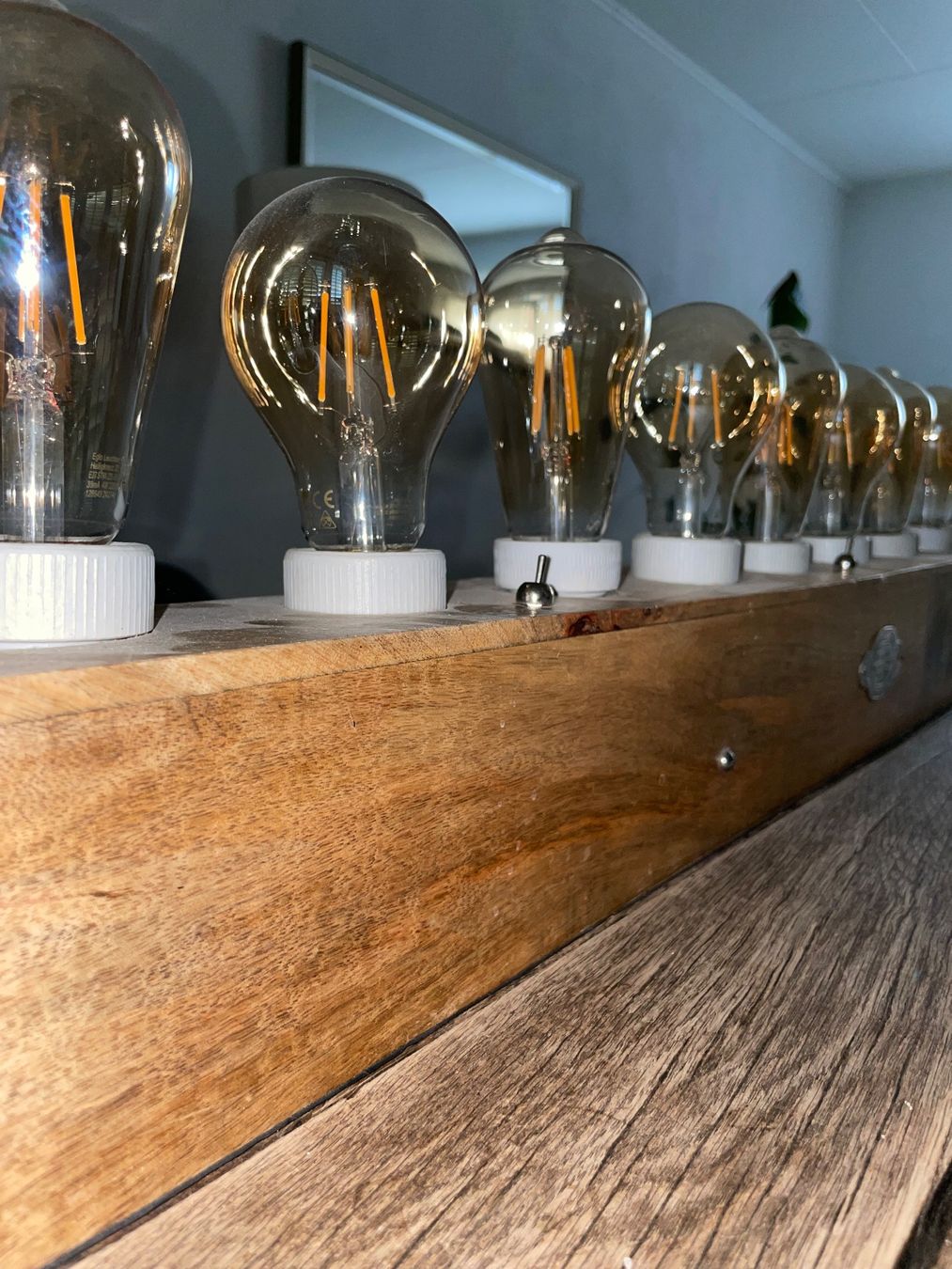 Lampen: Originelle Holzlampe mit Loft-Charakter – Gebraucht aus Gränichen von san_dfj9 7