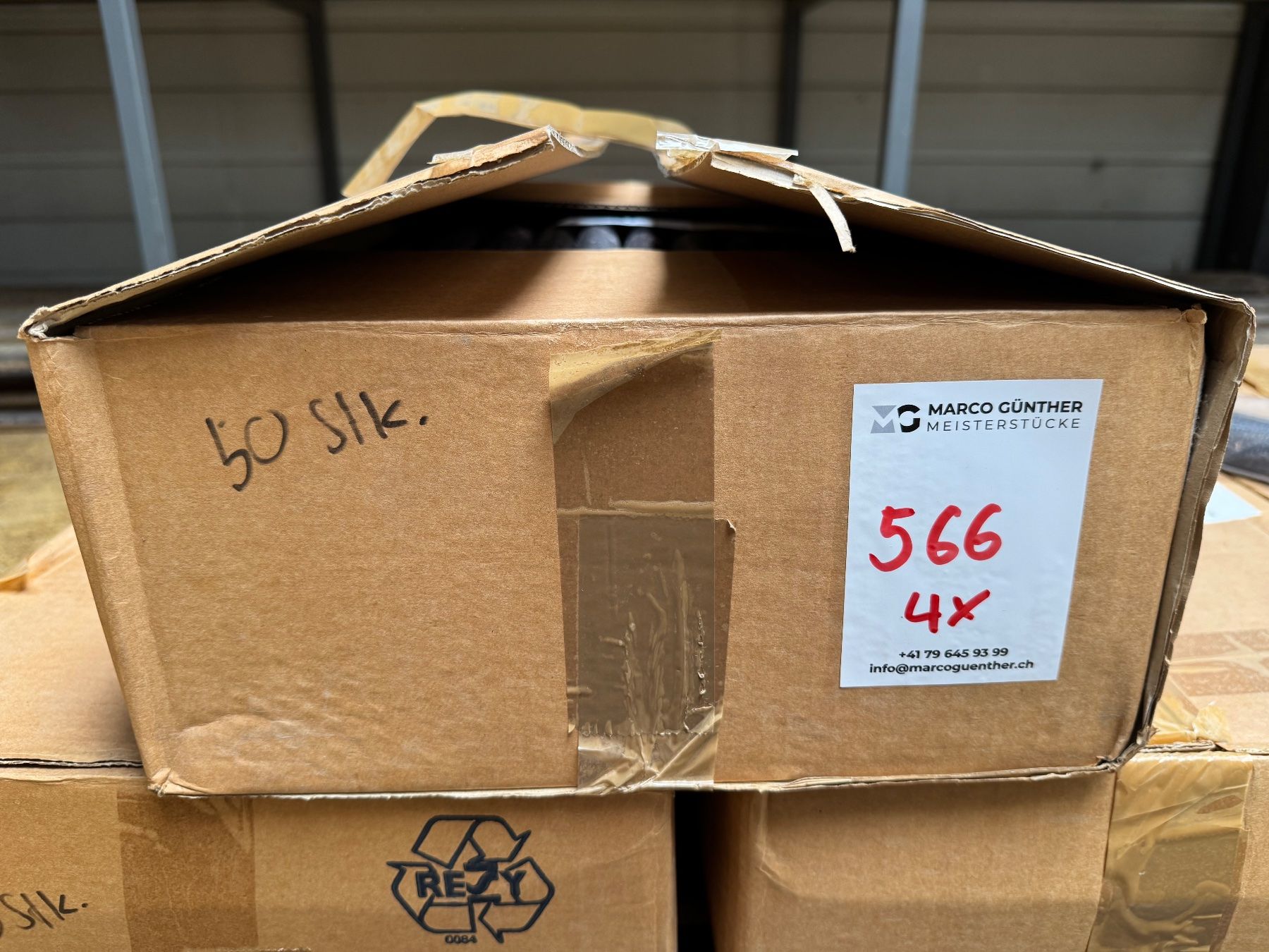 Kerzen: 566 Posten Handfakeln aus Liquidation – Gebraucht aus Derendingen von Meisterstuecke 3