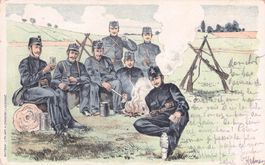 Militär // 1900 Soldats Armée Suisse Soldaten // Armee