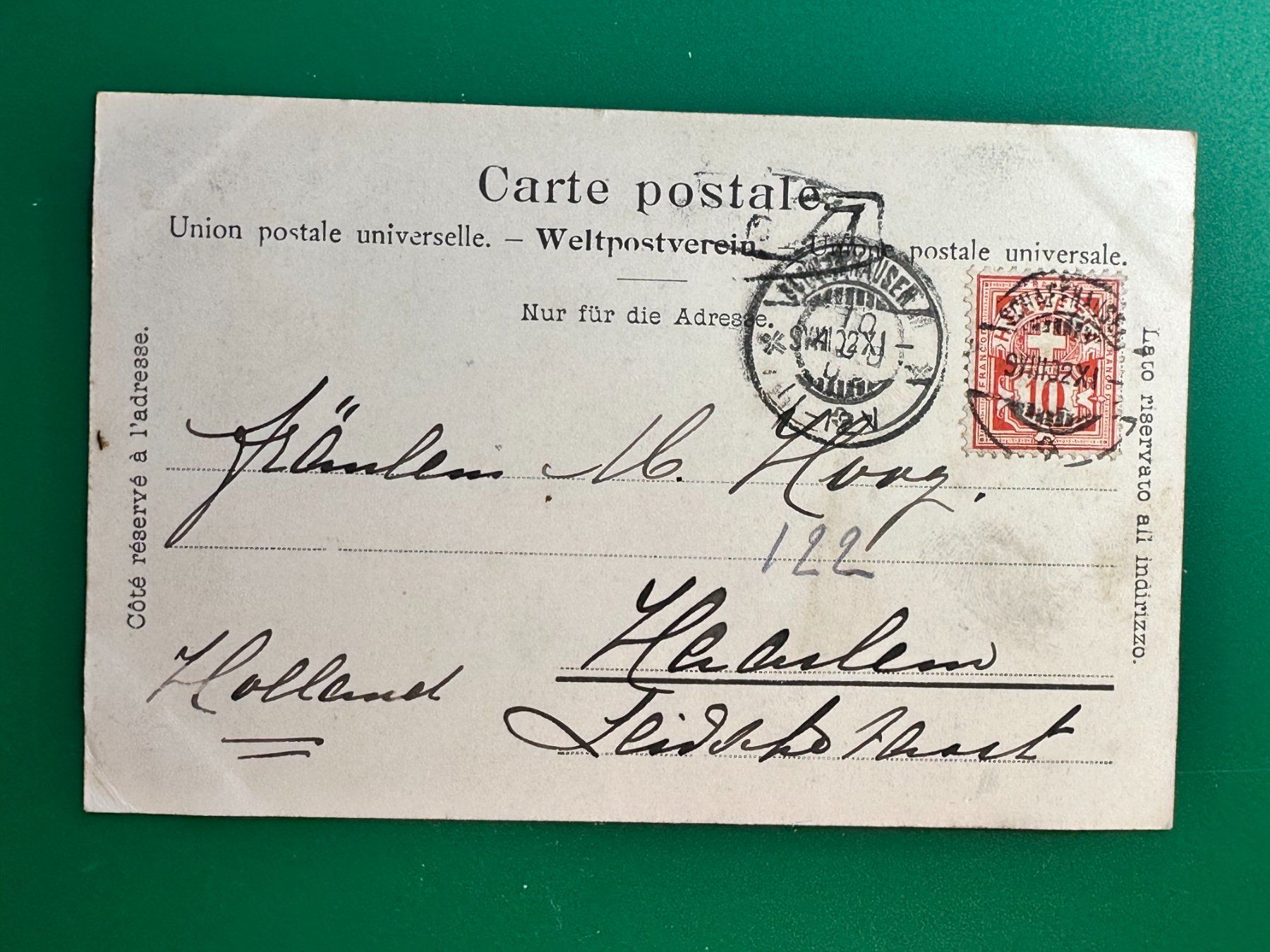 Cartoline postali: Rheinfall mit Schloss Laufen – Usato da Steg VS venduto da danwer74 1