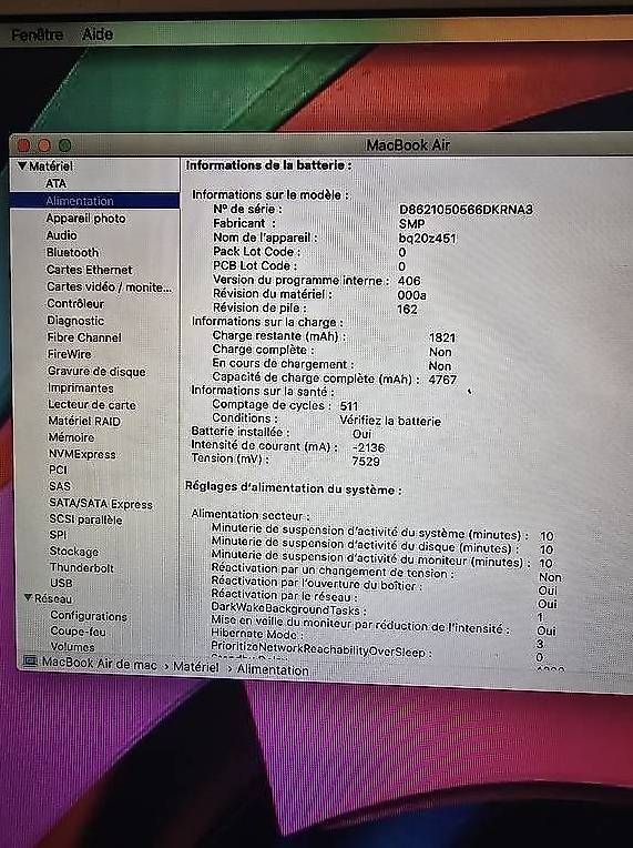 Apple Notebook: MacBook Air i5 | 4Go RAM | SSD 256Go – Usato da Renens VD venduto da MTD2211 9