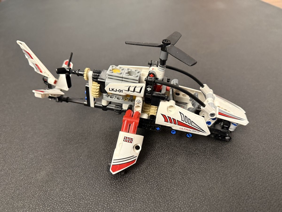 Lego Kit di costruzioni: Lego Technic Ultralight Helicopter 42057 - Complete! – Nuovo (secondo la descrizione) da Horgen venduto da thesilverarrow 1