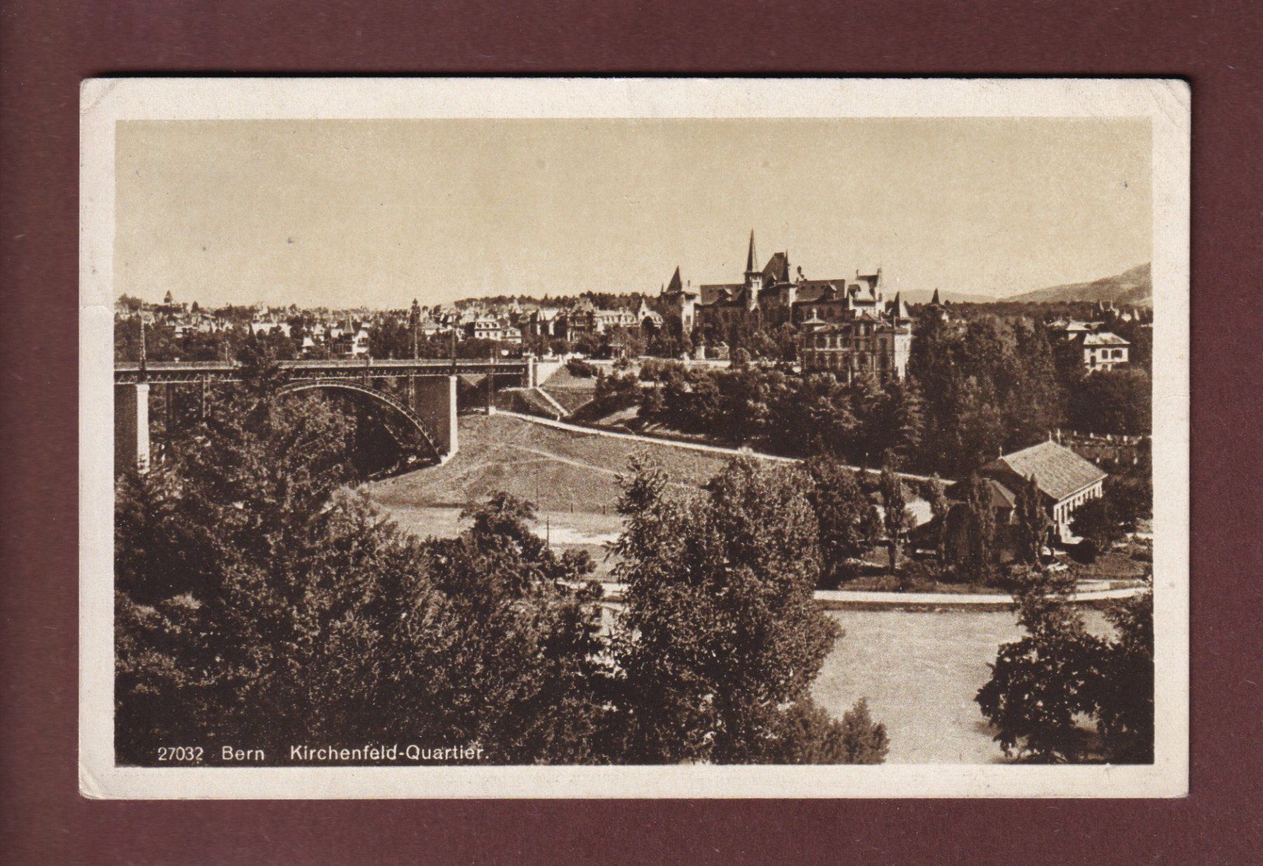 Cartes postales: BERN - Kirchenfeld-Quartier - 1920 – D'occasion à Pully par nicecards