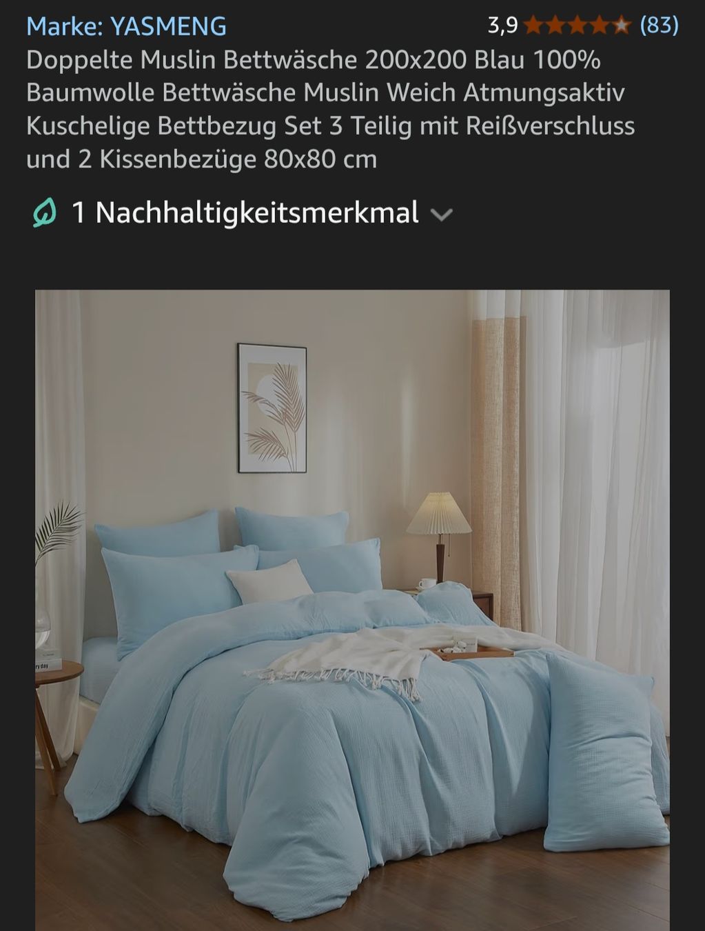 Coperte: Kuschelige Bettwäsche 1x gebraucht – Usato da Niederrohrdorf venduto da Sabrina1041