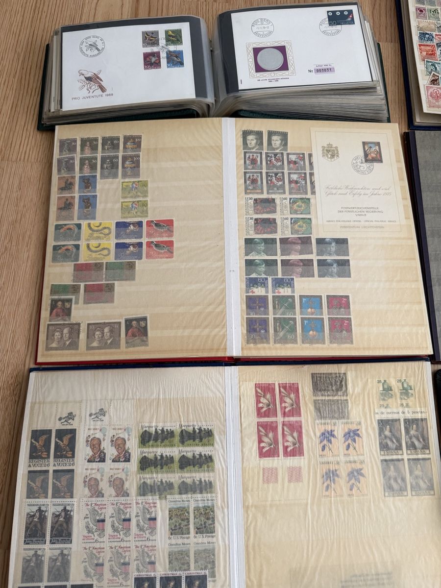 Alle Briefmarken: Briefmarken Sammlung – Gebraucht aus Zürich von Ta-Nia 5