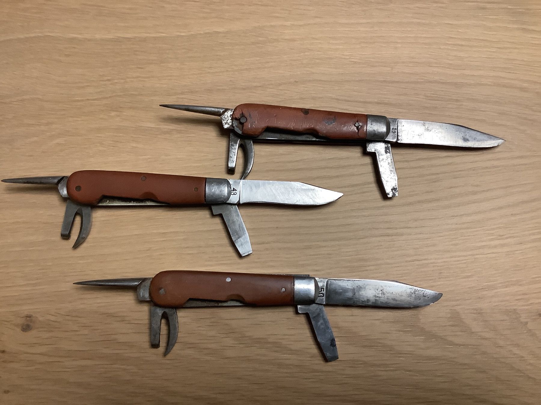 Schweizer Armee Coltelli tascabile: 3 Soldatenmesser – Usato da Holzhäusern ZG venduto da tho_8my6