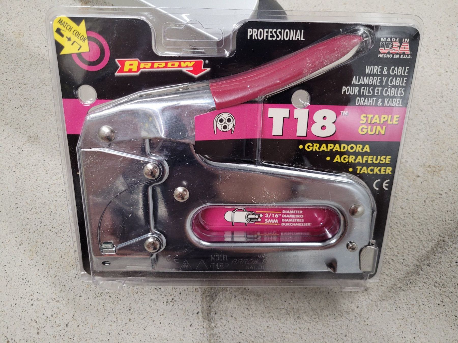Alle Werkzeuge: handtacker t18 arrow – Neu und originalverpackt aus Lütisburg- Station von ibanez11