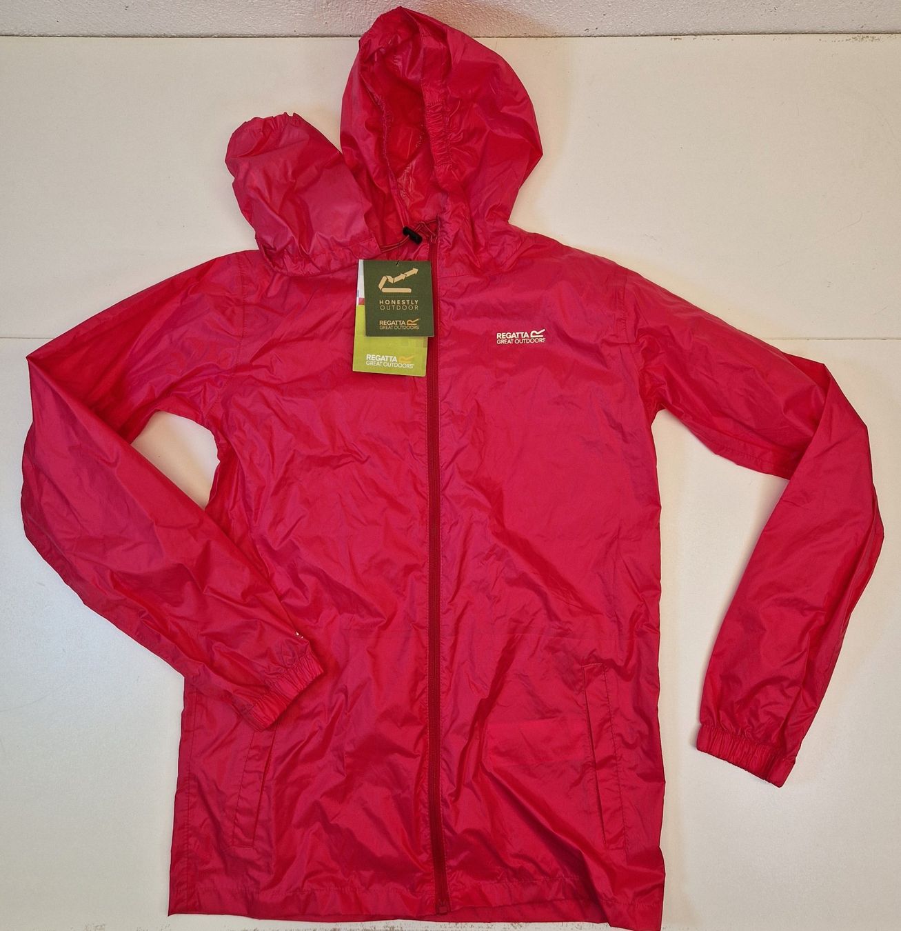 Jacken & Mäntel: Regatta Mädchen Kid Pack It Regenjacke III - Grösse 176 – Neu und originalverpackt aus Braunau von Brand-Store 3