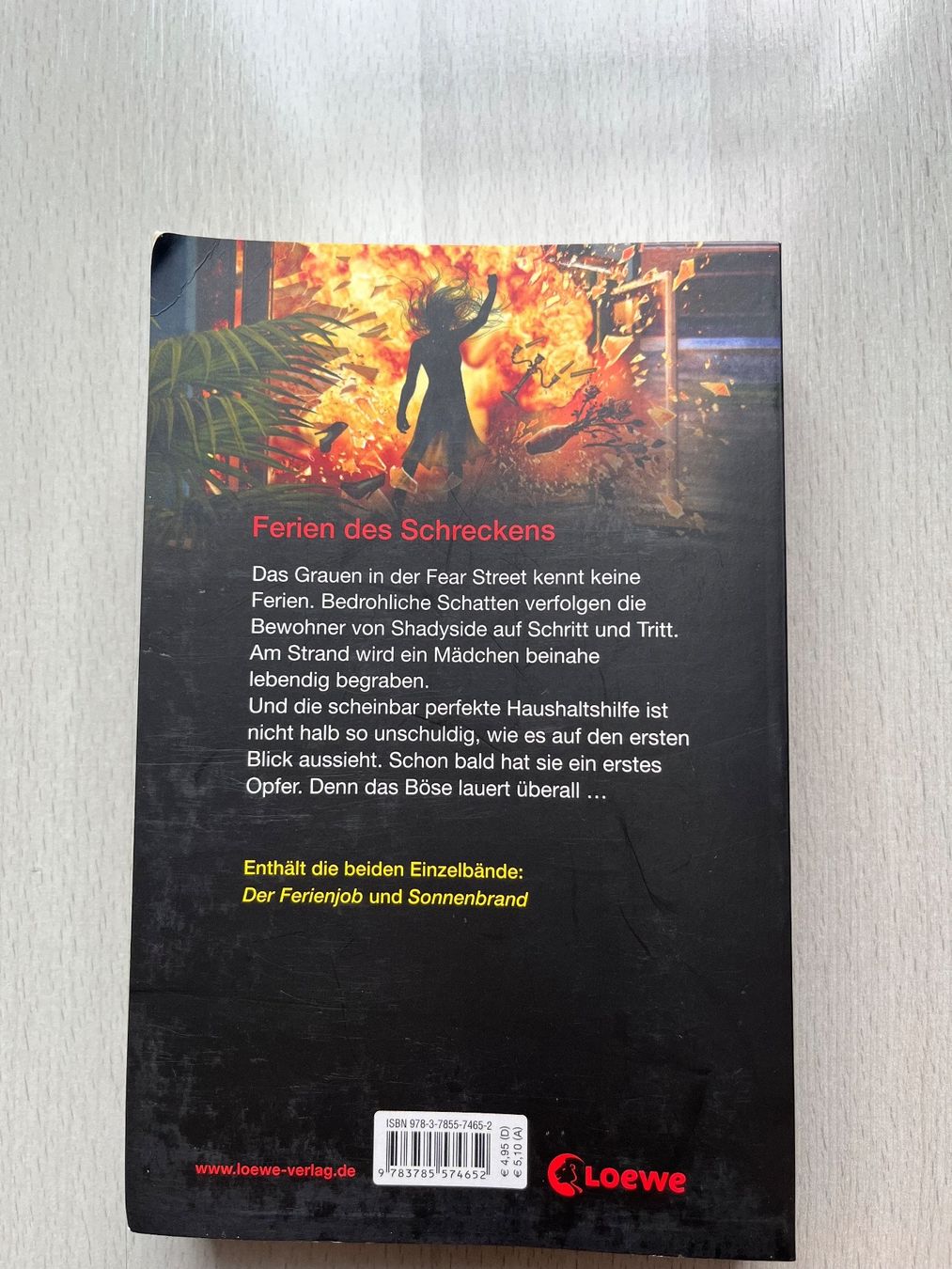 Libri: Fear Street Ferien des Schreckens – Usato da Rafz venduto da Ericgamal 1
