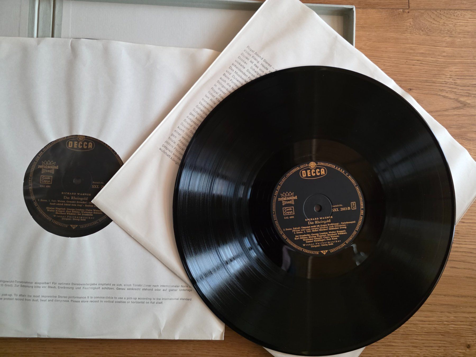 Dischi in vinile: LP Box Klassik Das Rheingold Richard Wagner – Usato da Walterswil BE venduto da Lonitti 9