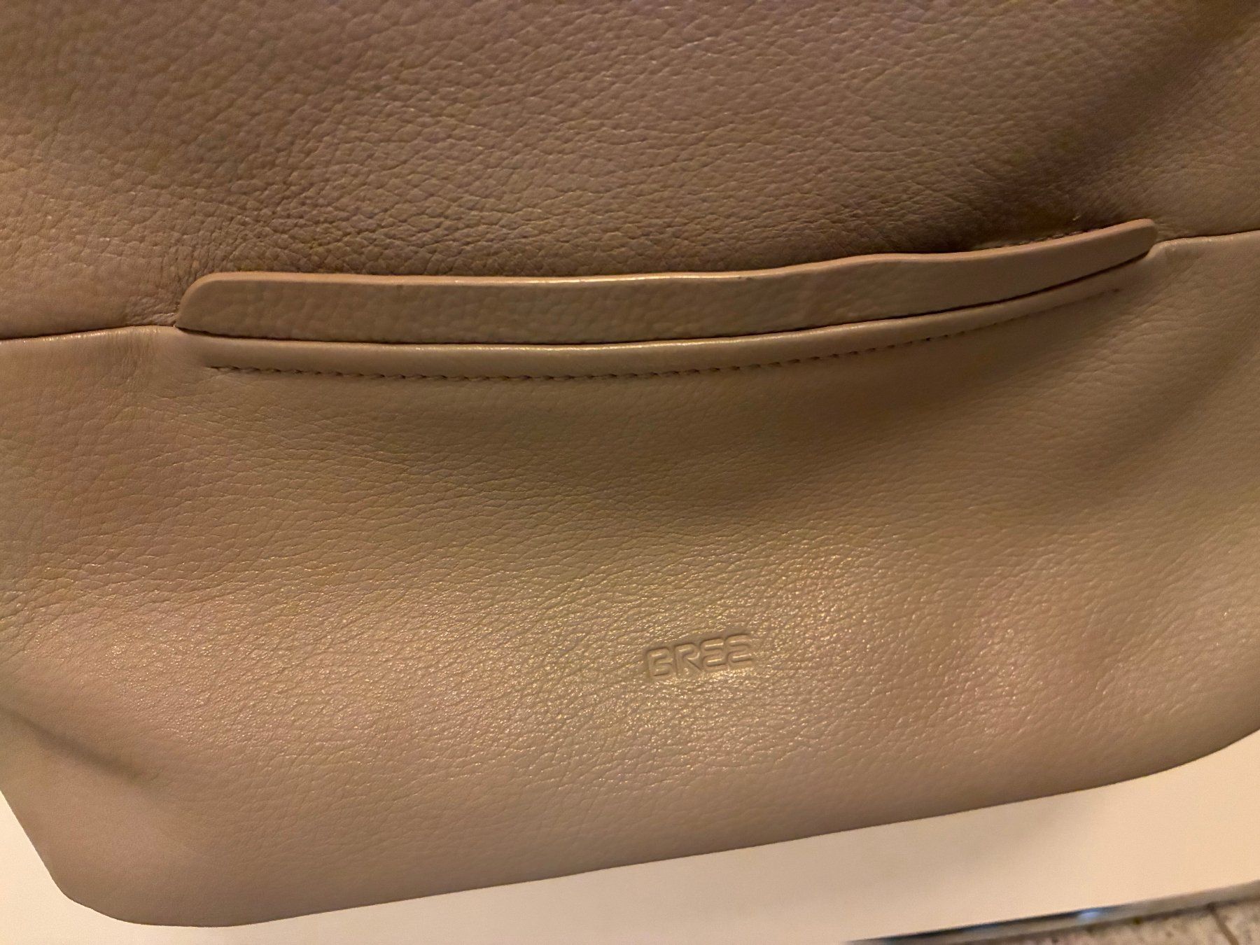 Bree Taschen für Damen: Bree Lederhandtasche beige – Gebraucht aus Berikon von Seidenhase 7