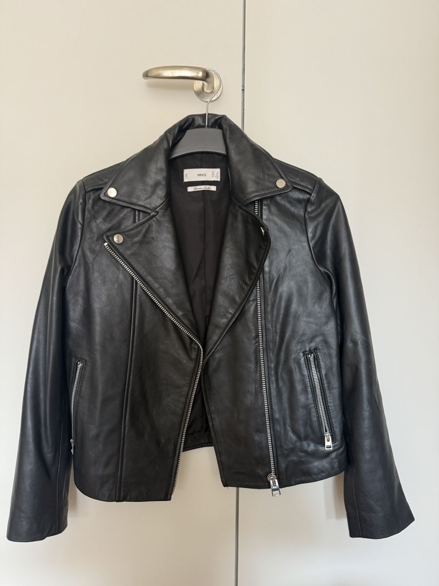 Mango Jacken: Lederjacke Mango schwarz – Neu (gemäss Beschreibung) aus Zürich von Bianca111_
