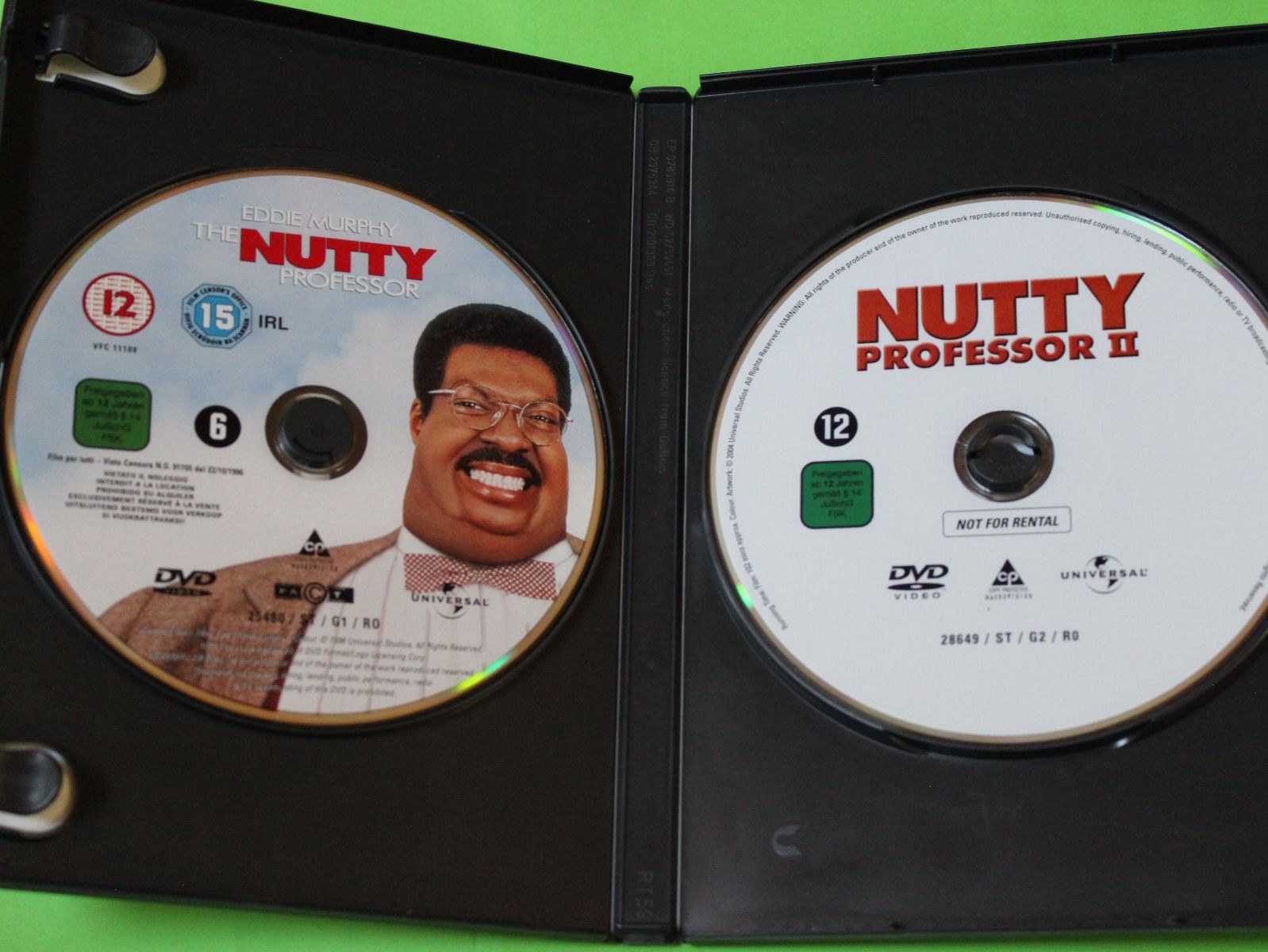 Der verrückte Professor 1&2 2DVD Guter Zustand Eddie Murphy (Gebraucht ...