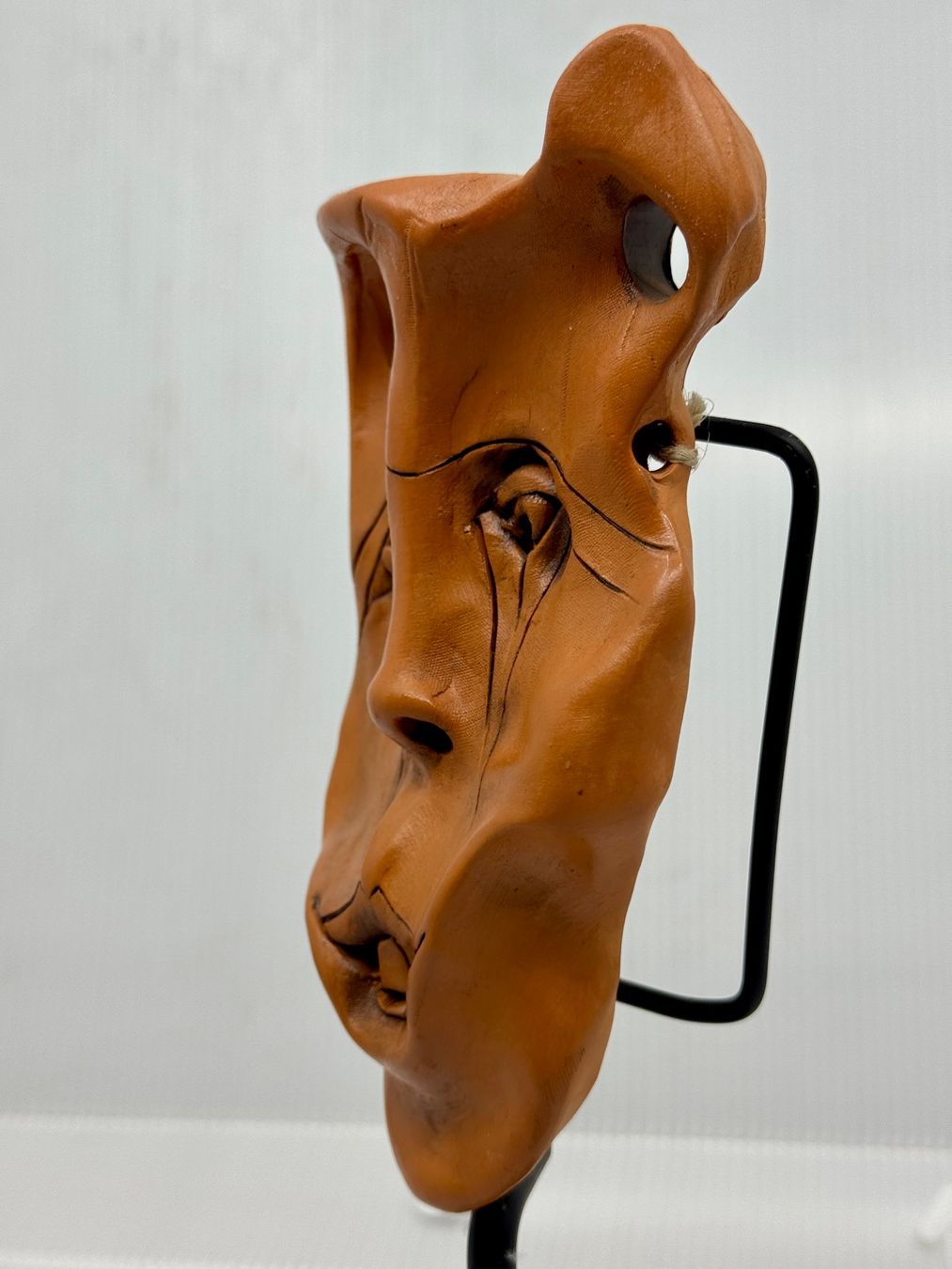 Sculture & Statue: Wandmaske, Keramikgesicht – Usato da Genève venduto da Greg_8ff 5