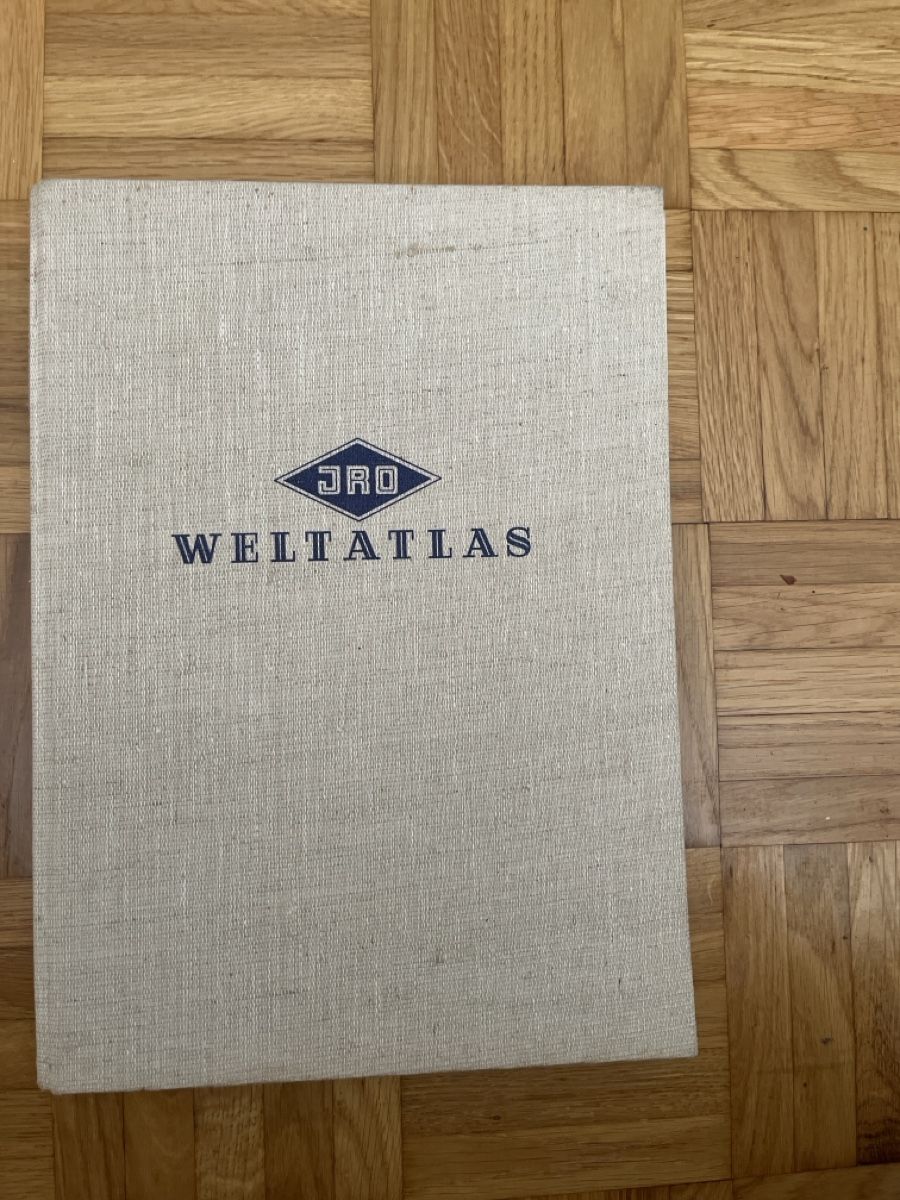 Bücher: JRO Weltatlas 1953 – Gebraucht aus Dussnang von jacabi1