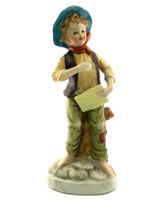 Figur Wanderer und Dichter gebraucht