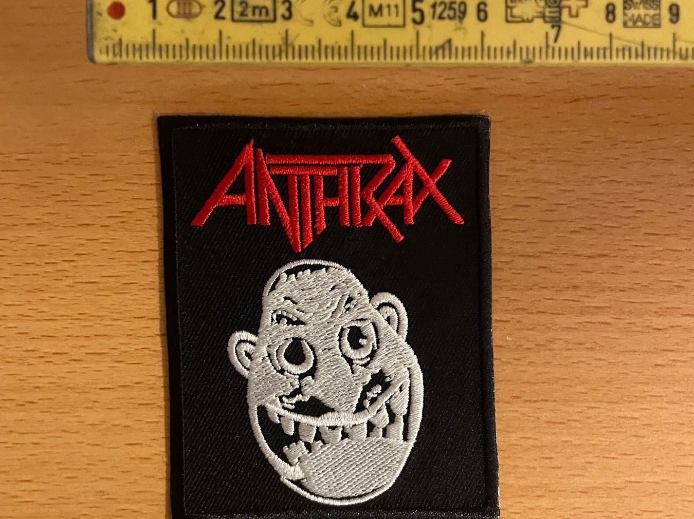 Toppe: Anthrax Patch Sticker Aufnäher Metal Rock Band 6 – Nuovo (secondo la descrizione) da Horn venduto da abutre72