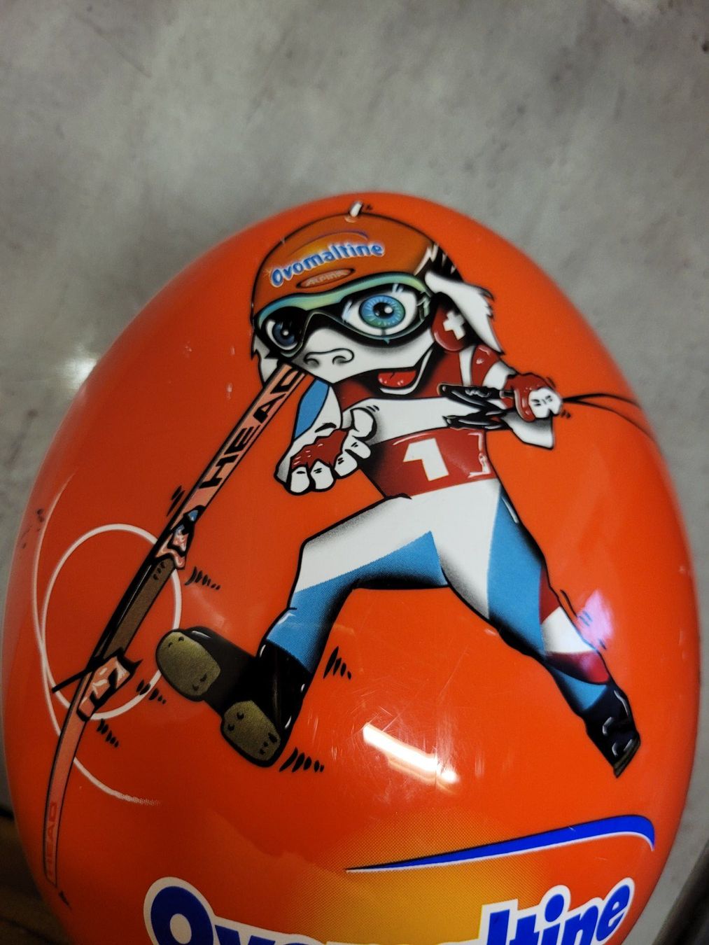 Caschi: Casque de ski déco "Didier Cuche" – Usato da Bevaix venduto da pac_7gyt