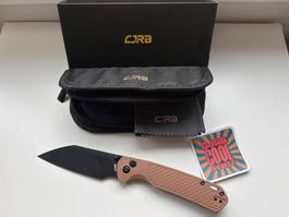 CJRB Pyrite Light, Brown FRN, AR- SFII Black PVD