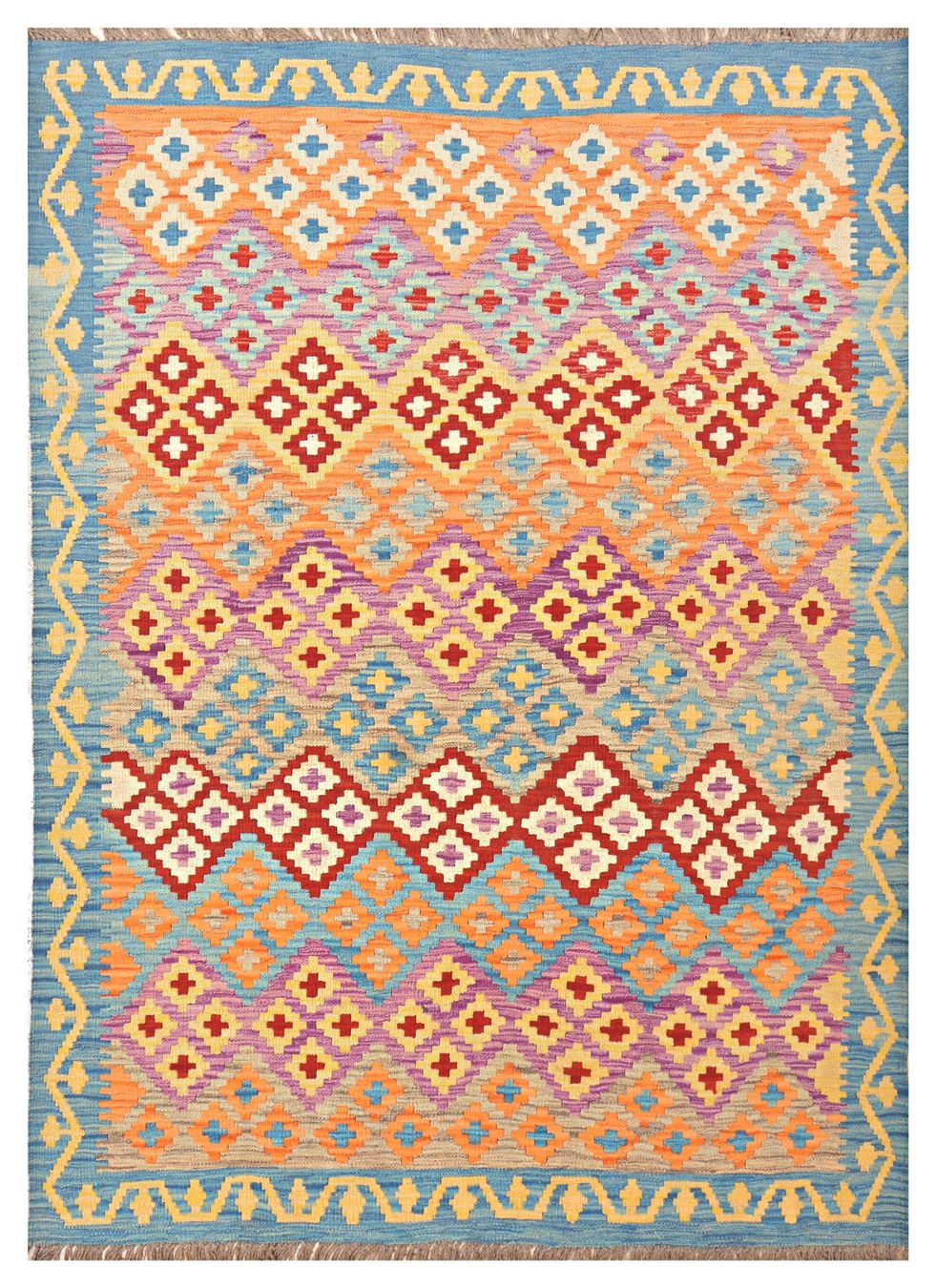 Kelim Tappeti: Oriente Kelim Teppich 150x200 Cm – Nuovo e nell'imballaggio originale da Lahore venduto da Fairways79 7