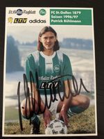 FC St. Gallen Matchworn Trikot Patrick Bühlmann, signiert