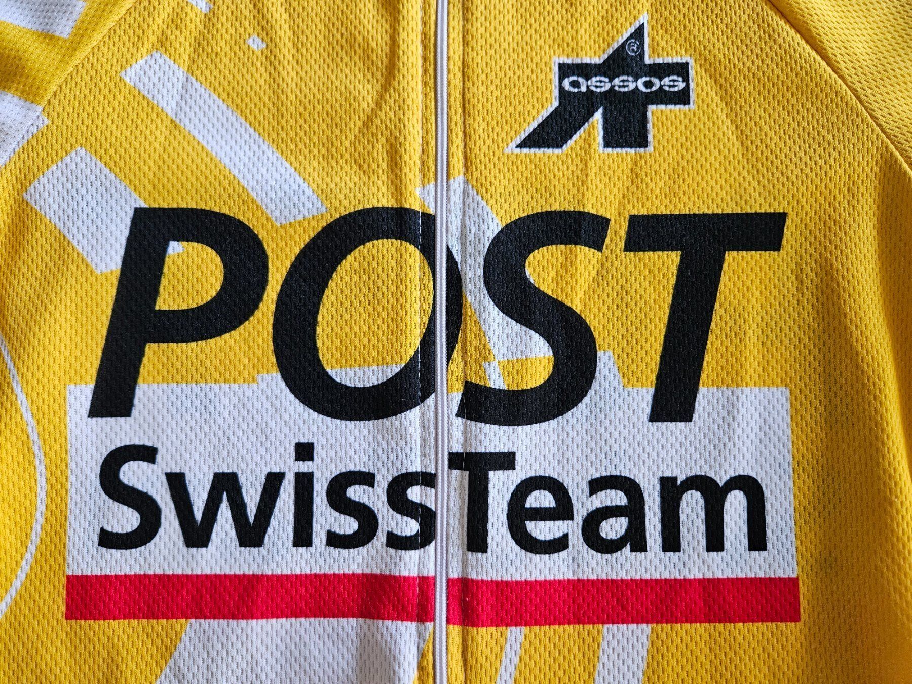 Assos Canottiere & Pantaloni: Radtrikot - Post SwissTeam - Assos - M – Usato da Genève venduto da 4lex3i 1