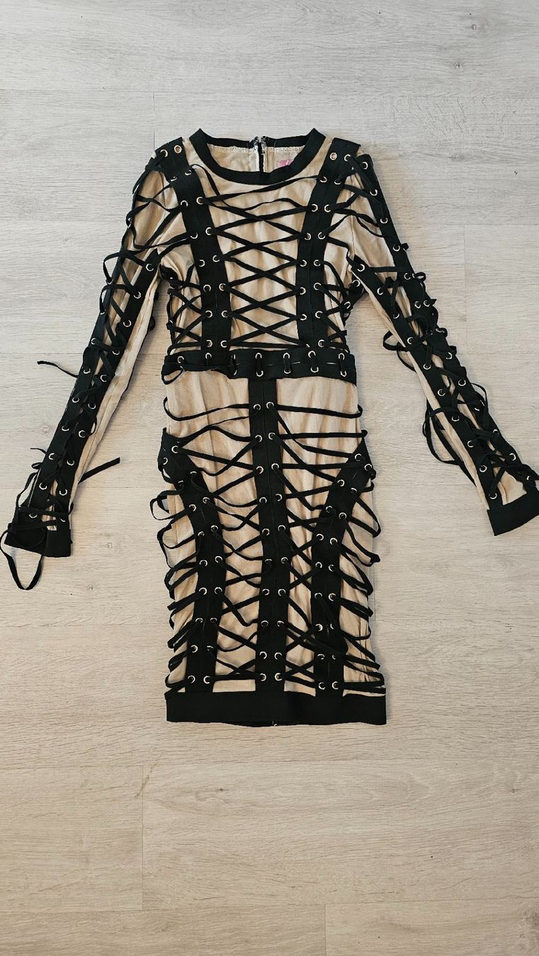 Vestiti: Kleid mit Schnürung, Gr. S – Nuovo (secondo la descrizione) da Dintikon venduto da MiaCi