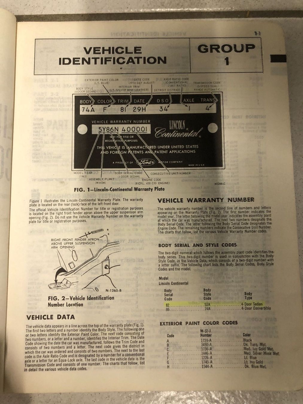 Libri: Lincoln Continental 1965 Manual – Usato da Reinach AG venduto da rares75 2