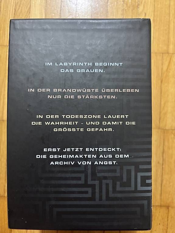Bücher: Maze Runner Trilogie im Schuber – Gebraucht aus Rüti ZH von smbx3 1