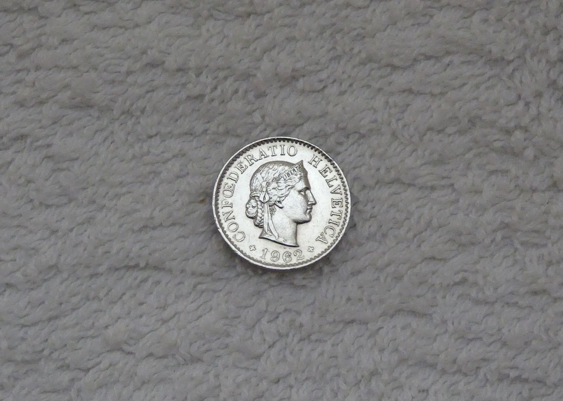 Tutti le monete: 5 centimes/rappen 1962 – Usato da Nyon venduto da Ilmi09