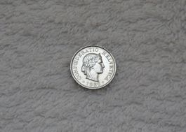 5 centimes/rappen 1962