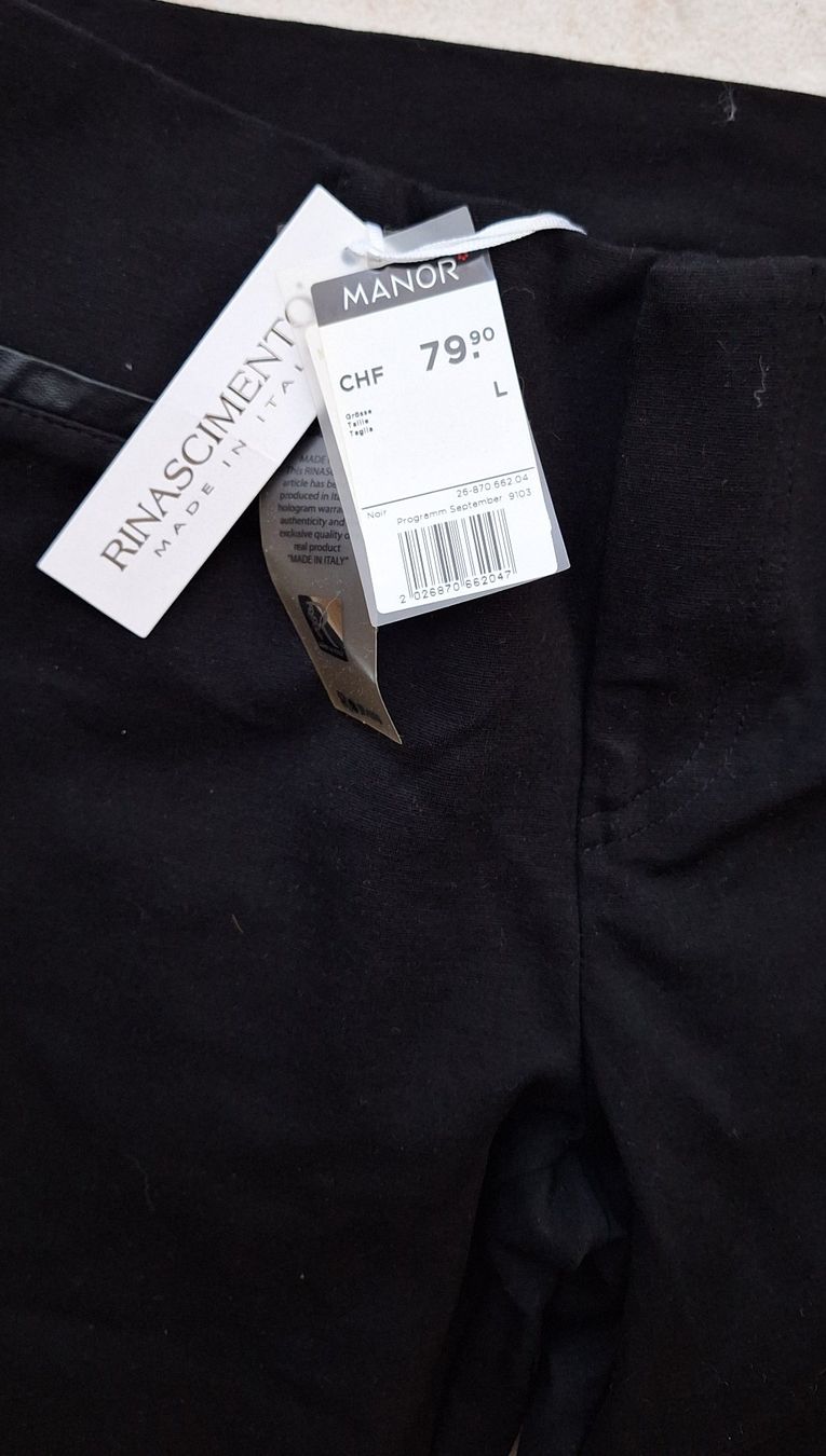 Hosen: Pantalon noir Taille L – Neu und originalverpackt aus St-Triphon von Jldr0 1