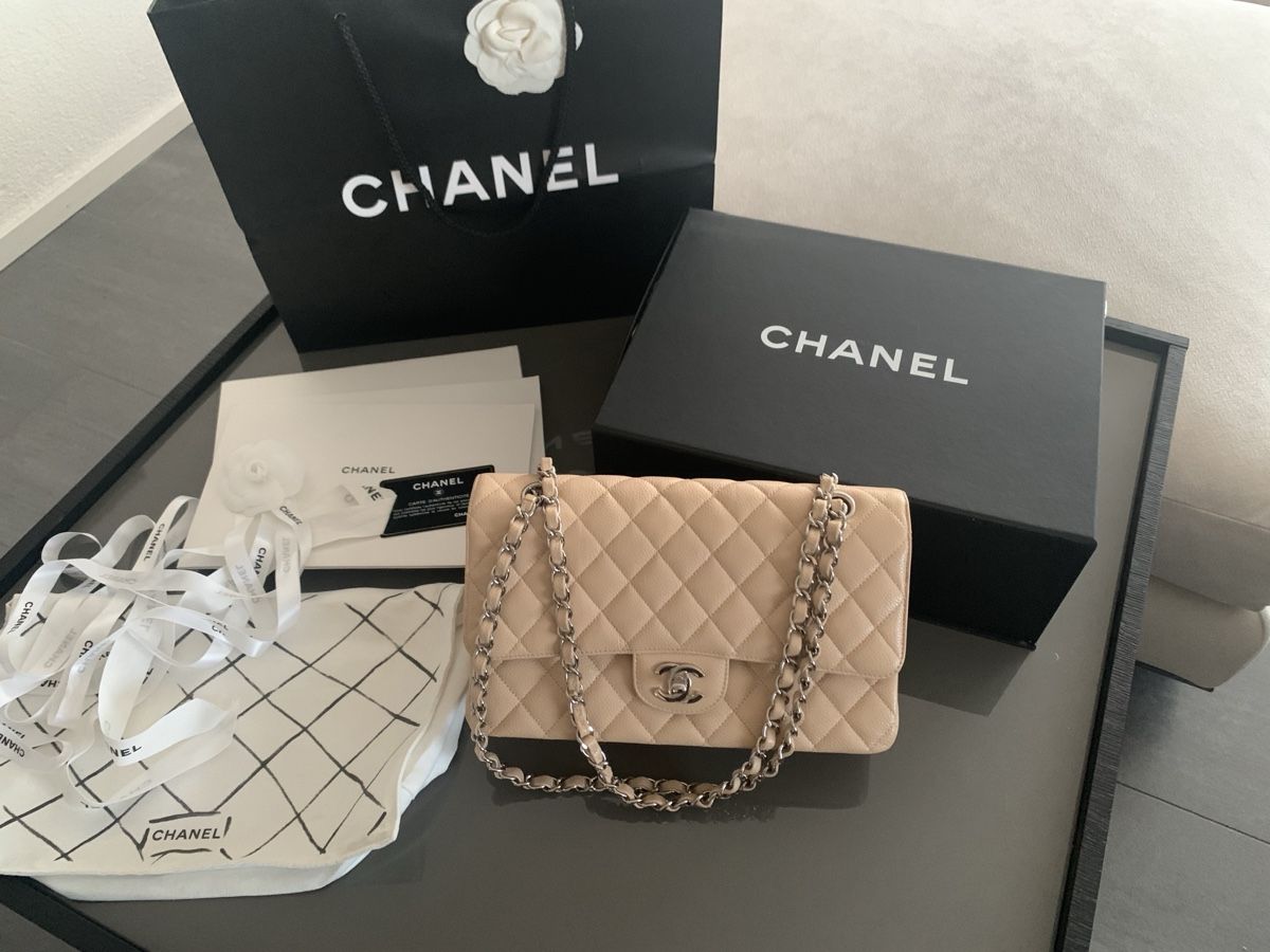 Chanel Borse da donna: Chanel Timeless Medium Tache – Usato da Luzern venduto da Cube4