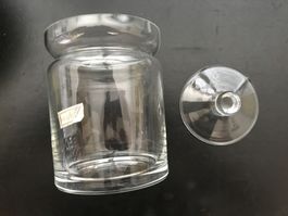 Glasdose Handgemacht mit Deckel