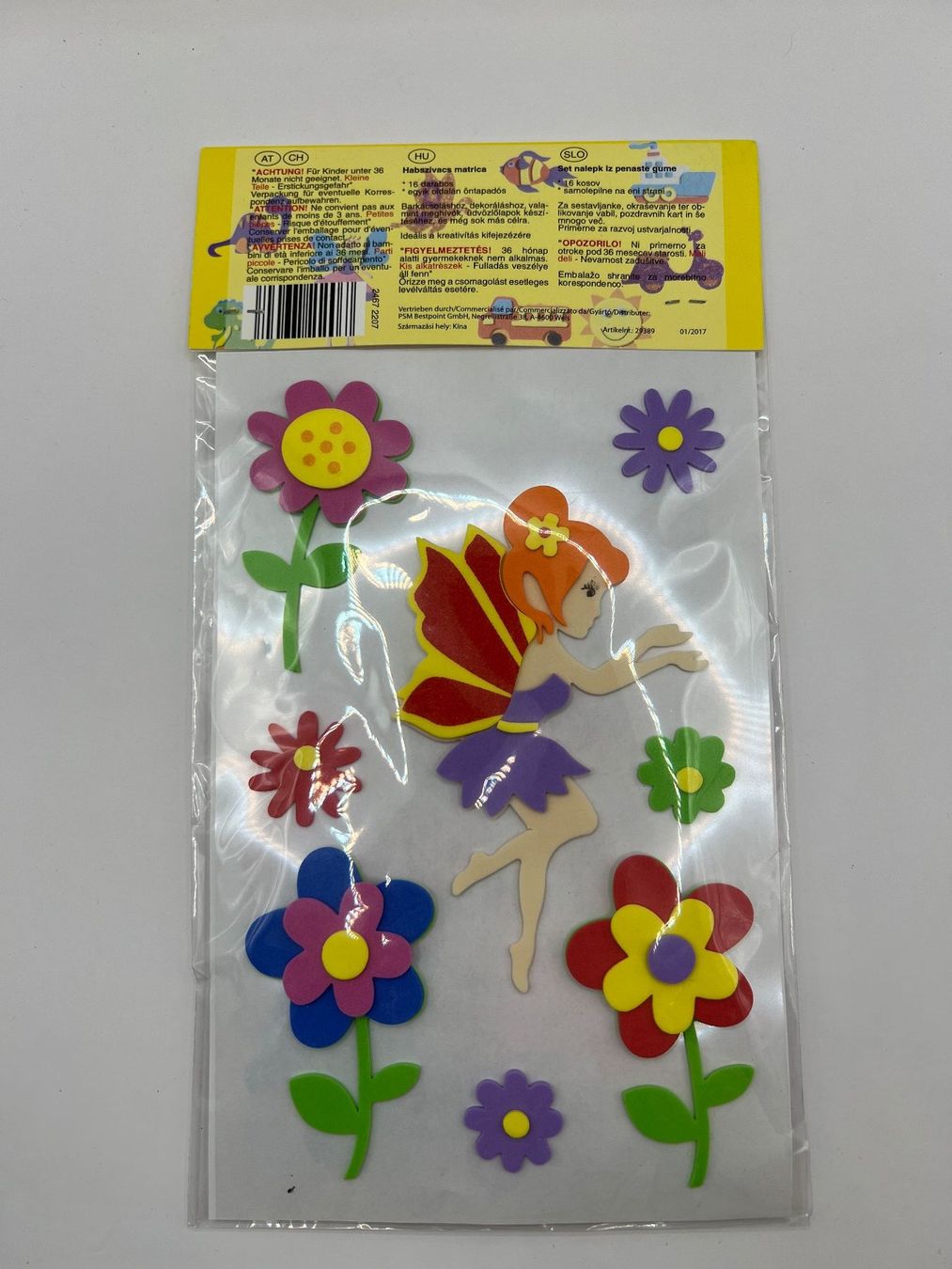 Sticker: 16 Stk. Moosgummi Sticker Aufkleber Kleber – Nuovo e nell'imballaggio originale da Vaduz venduto da NotNeeded 1