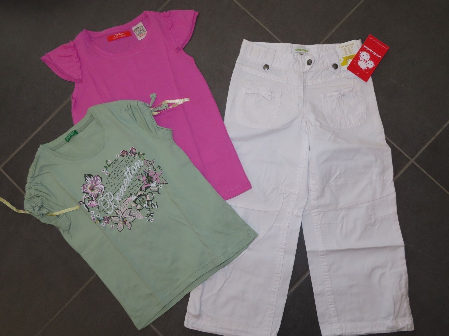 Benetton Lotti & Set di vestiti: super herziges Set Gr.110 BENETTON, OKAOU ***NEU*** – Nuovo e nell'imballaggio originale da Wallenried venduto da Asyano