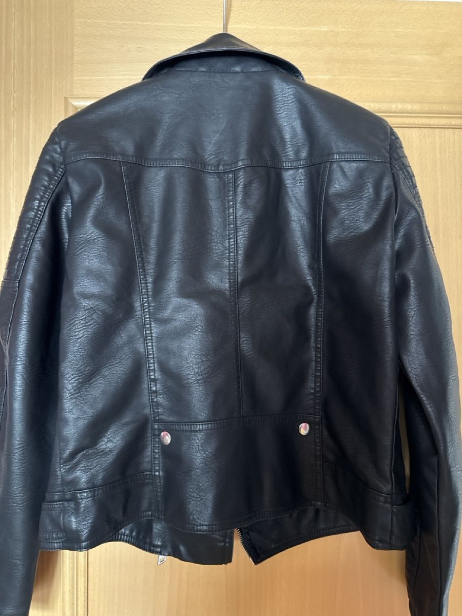 Vero Moda Giacche: Bikerstyle Lederimitat Jacke – Nuovo (secondo la descrizione) da Schellenberg venduto da Kruemmel5 3