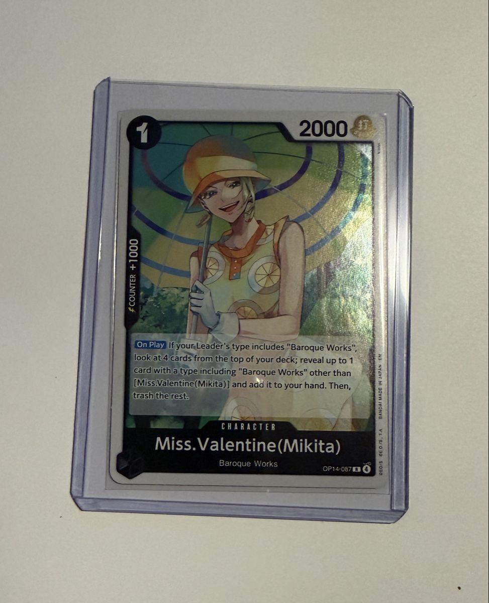 Bandai Sammelbilder & Trading cards: One Piece TCG / OP14-087 R / EN – Neu (gemäss Beschreibung) aus Zürich von gra_rr6s