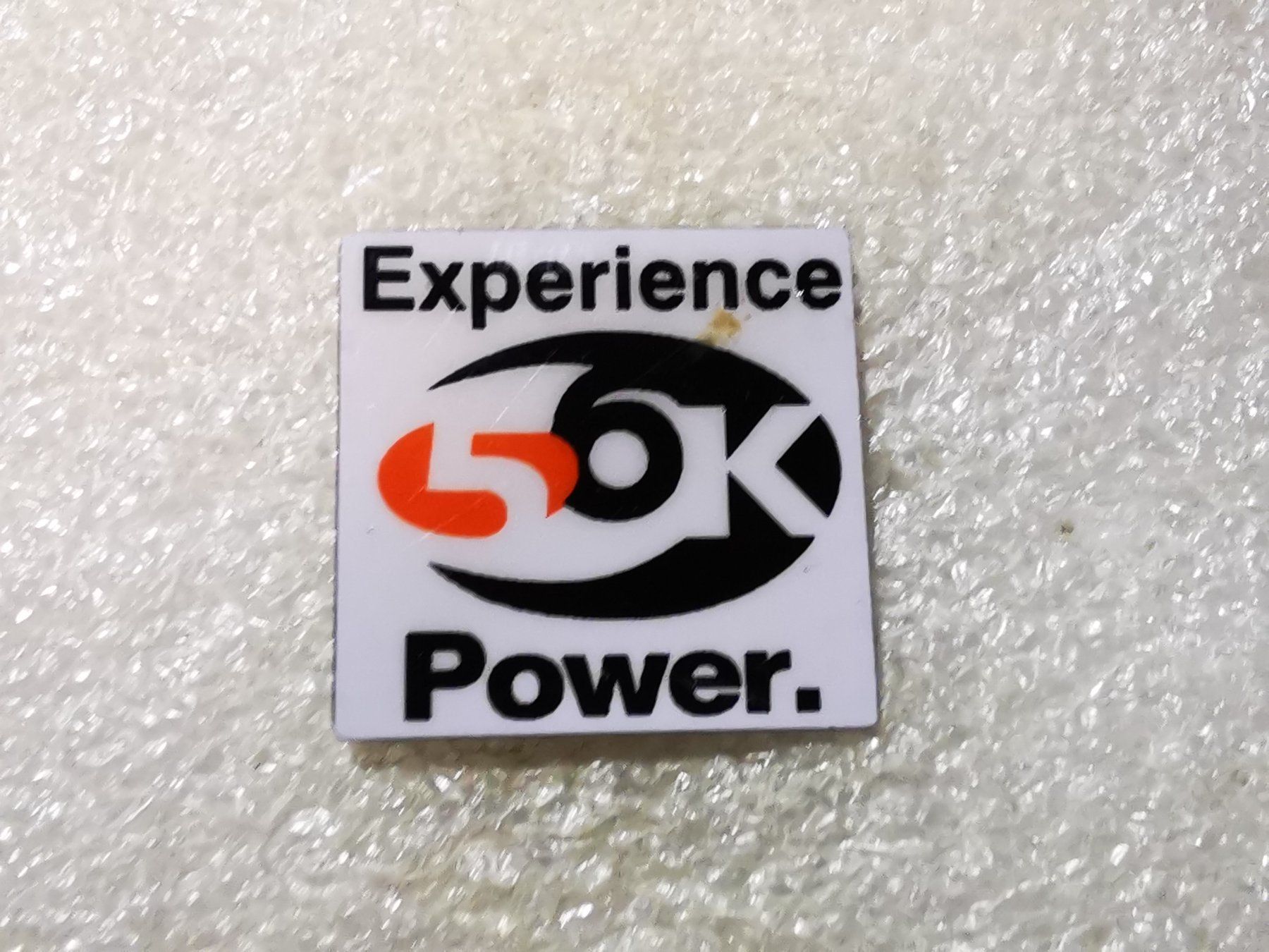 Placchette & Badge: Ansteckpin 78: Experience Power – Usato da Oppligen venduto da Pin-Fall-Shop