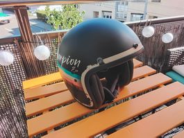 Scorpion Exo Motorradhelm Retro Design, Top Zustand!