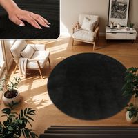 SONDERPREIS ‼️ XXL Teppich Rund NEU 200 cm div. Farben