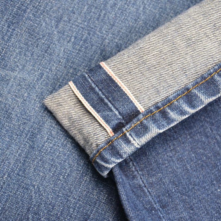 Levi's 505 tapered denim pants for men, equivalent to w32 cotton blue type Vintage Second Hand