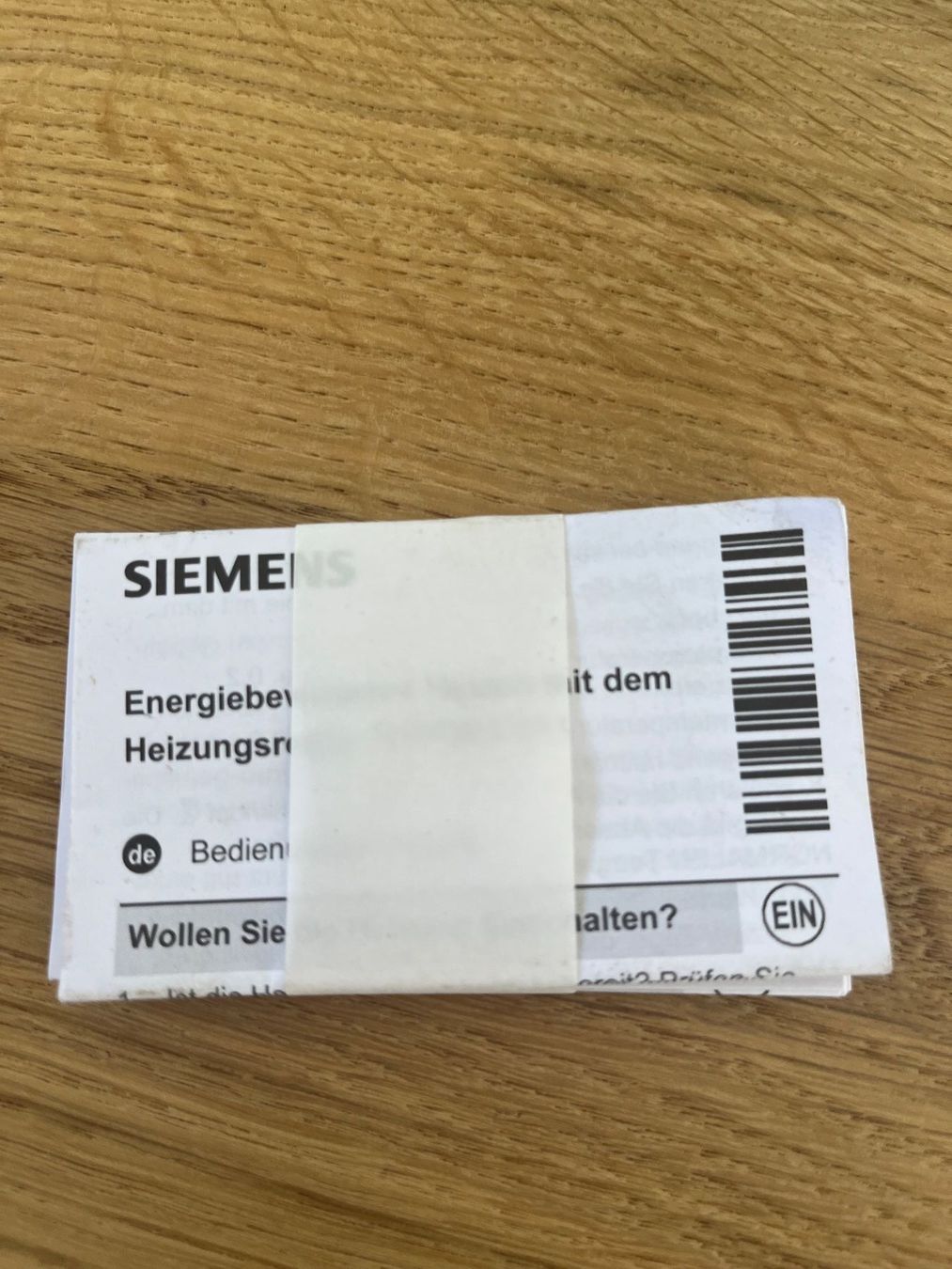 Componenti elettronici: Siemens RVP201.1 Zeitschaltuhr neu – Nuovo e nell'imballaggio originale da Unterterzen venduto da Siola4 8