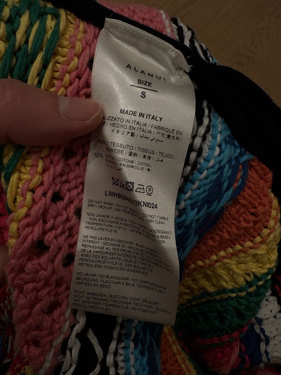 Alanui Giacche: Alanui cotton cardigan  – Usato da St. Gallen venduto da ott_f827 5